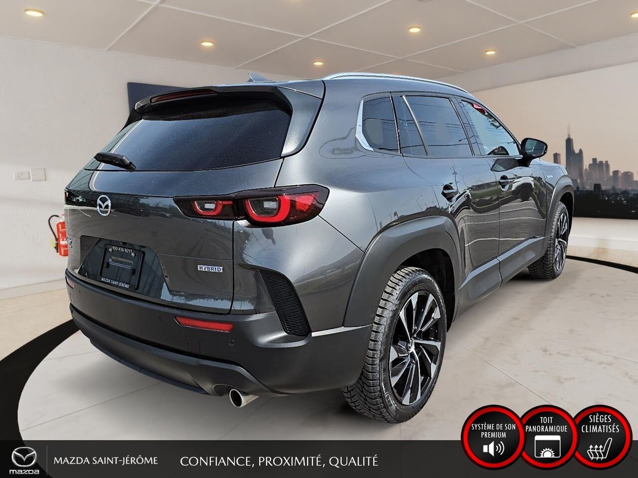 Mazda CX-50 hybride 2025 Gris Saint-Jérôme - photo #5