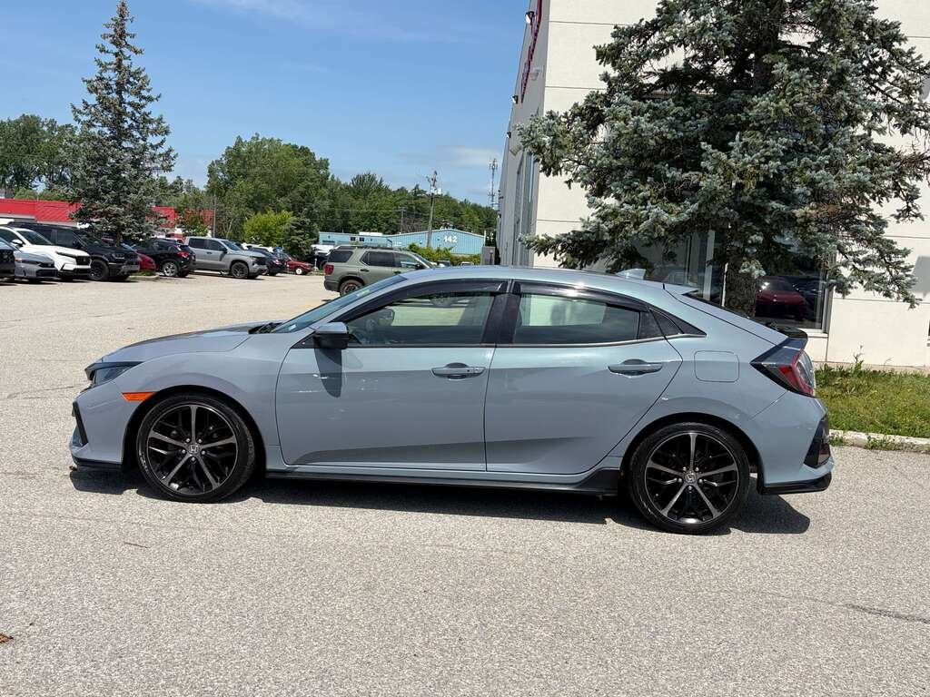 2021 Honda Civic Hatchback Sport CVT Grey Gatineau - photo #2