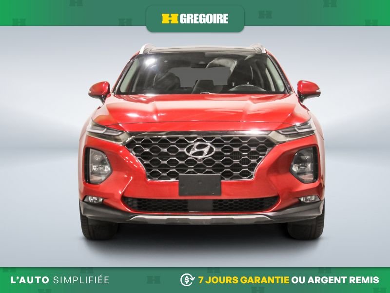 2020 Hyundai Santa Fe Red Saint-Eustache - photo #1