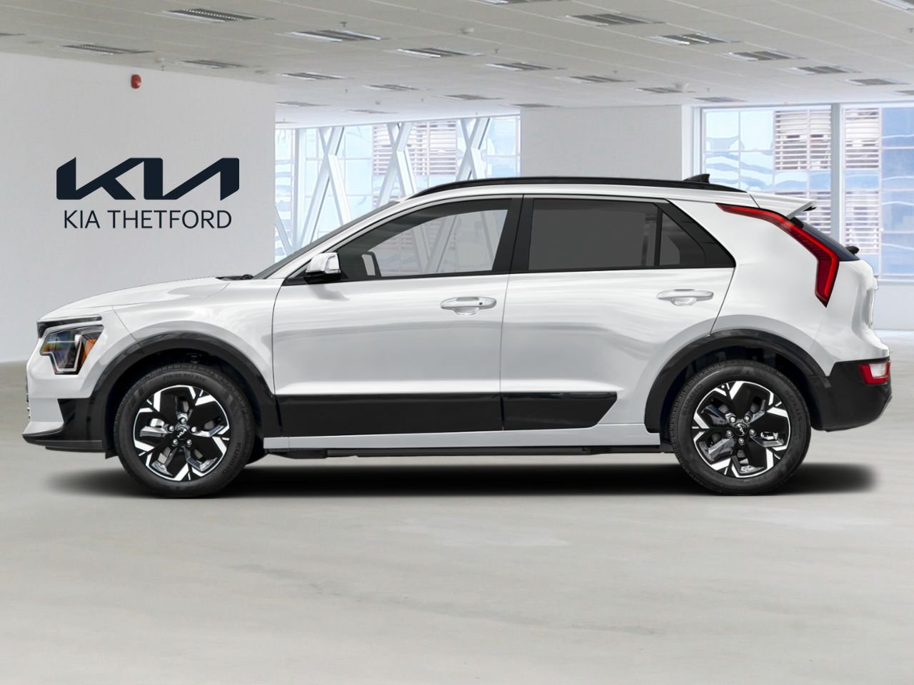 Kia Niro électrique 2026 Blanc neige nacré Thetford Mines - photo #1