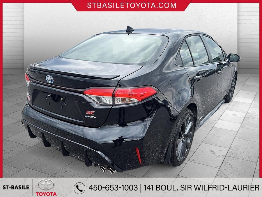 TOYOTA Corolla Hybride 2025 2025 Noir minuit métallisé