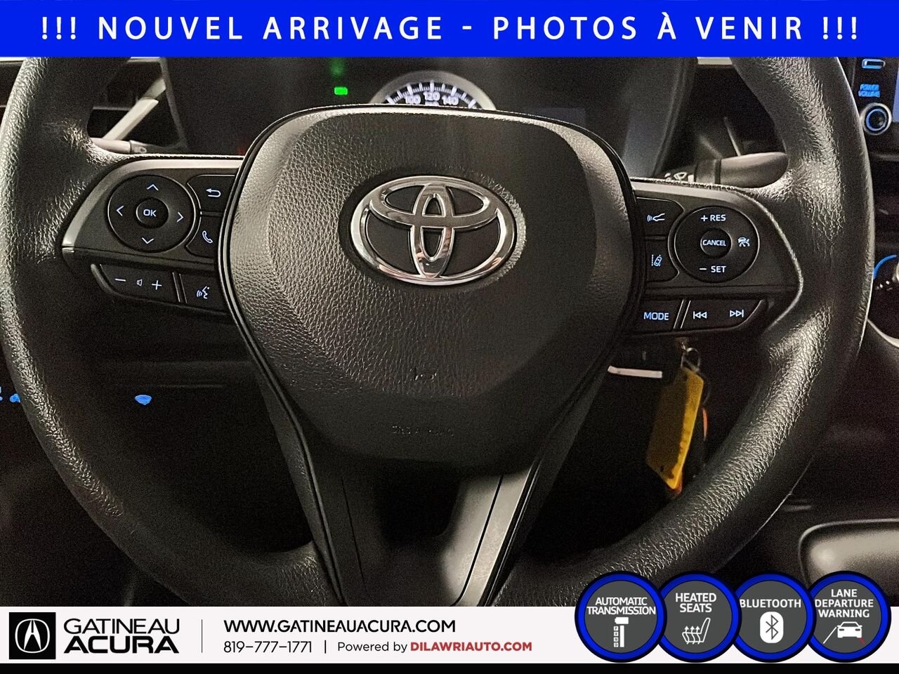 Toyota Corolla LE 2020 Noir Ottawa & Gatineau - photo #10