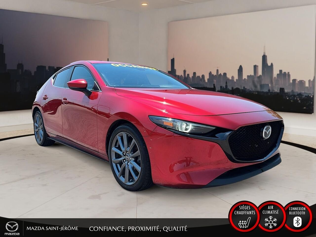 Mazda Mazda3 Sport 2019 Rouge Ste-Agathe des Monts - photo #3
