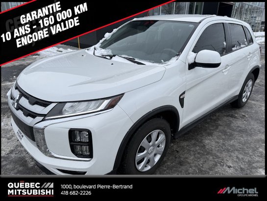 2021 Mitsubishi RVR ES Traction avant, Sièges chauffants, Connectivités White