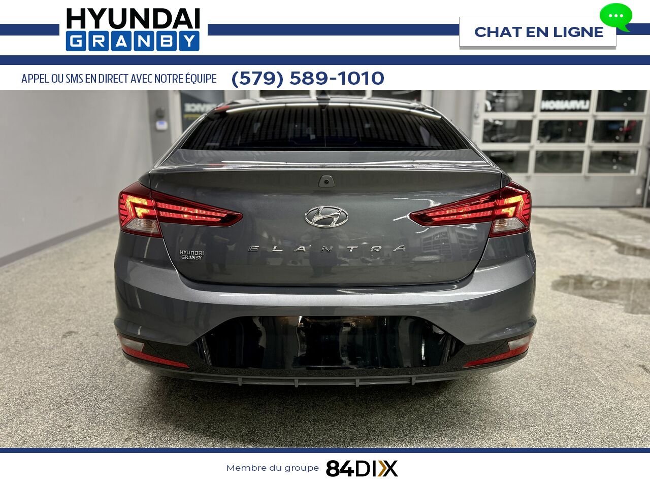 Hyundai Elantra 2020 Gris Granby - photo #6