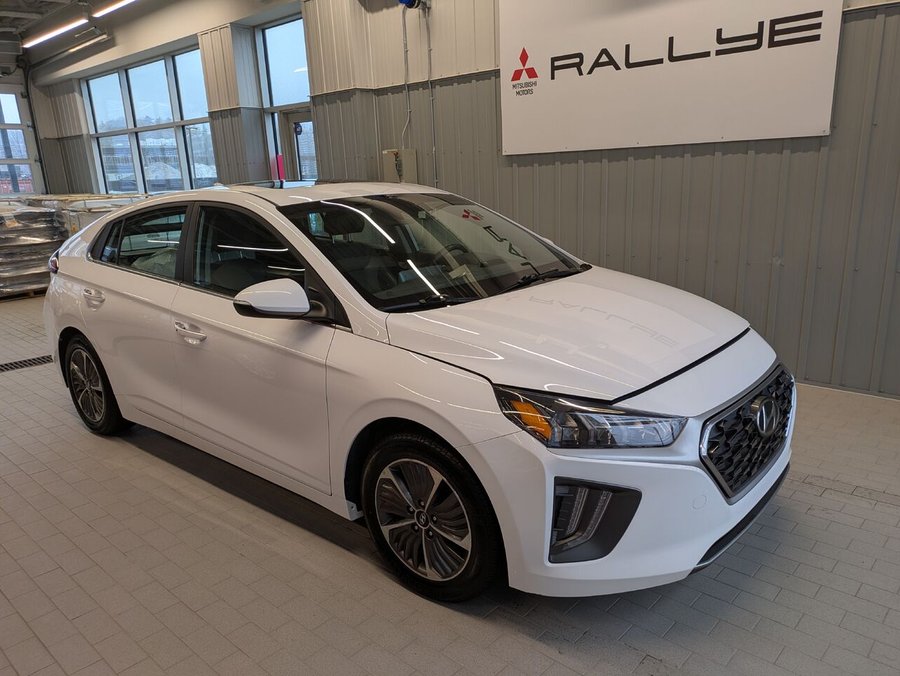2021 Hyundai Ioniq hybride rechargeable Ultimate à hayon White