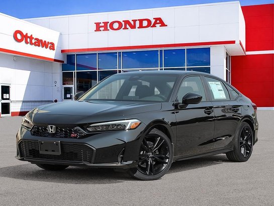 Honda Civic Si berline 2026 2026 Crystal Black Pearl