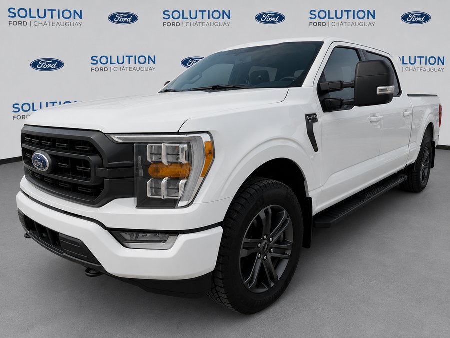 2022 Ford F-150 XLT cabine SuperCrew 4RM caisse de 6,5 pi White