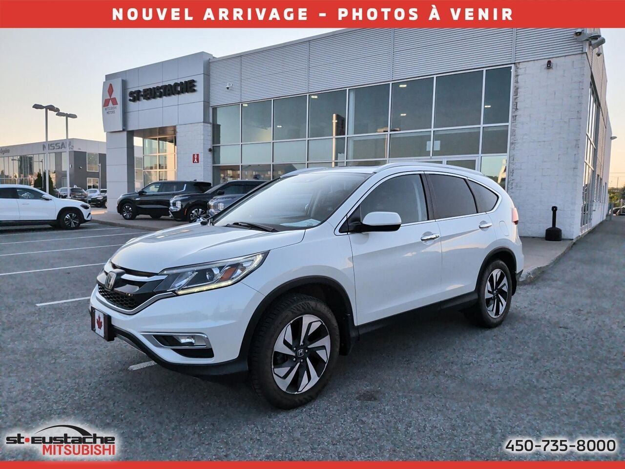 Honda CR-V 2016 Blanc Saint-Eustache - photo #0