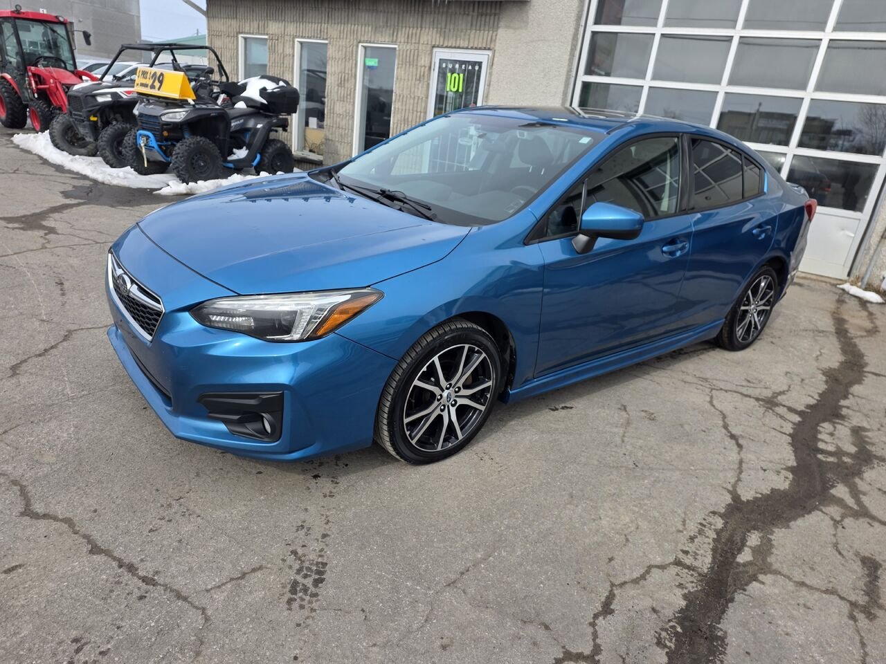 2017 Subaru Impreza Grey  - photo #1