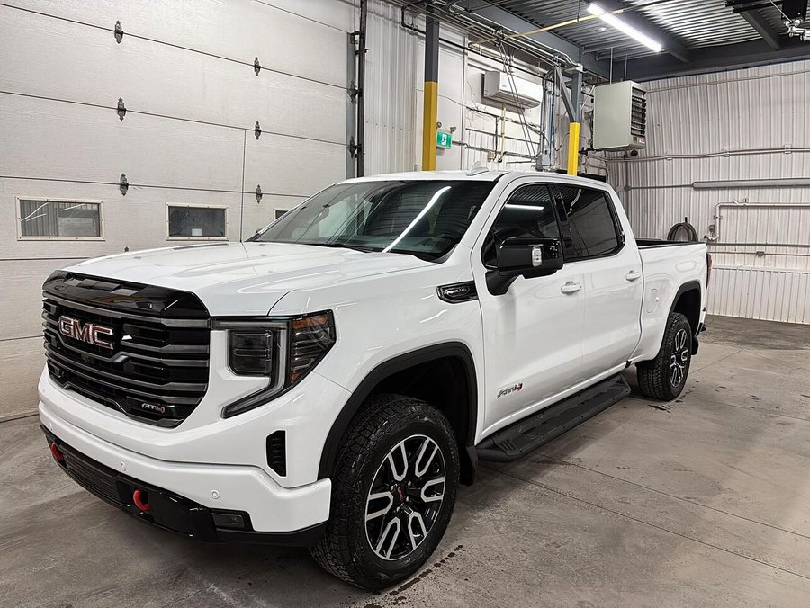 GMC Sierra 1500 AT4 cabine multiplace 4RM 157 po 2026 BLANC SOMMET