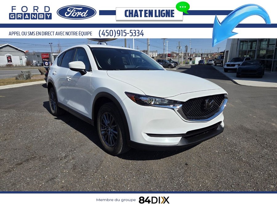 Mazda CX-5 GX TI, sieges chauffants 2021 Blanc