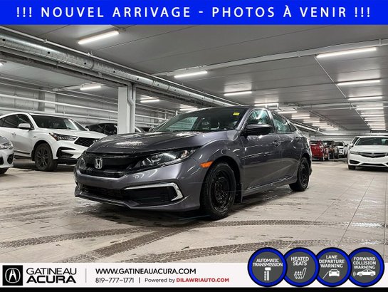 Honda Civic *** BAS KILOMÉTRAGE *** 2020 Gris