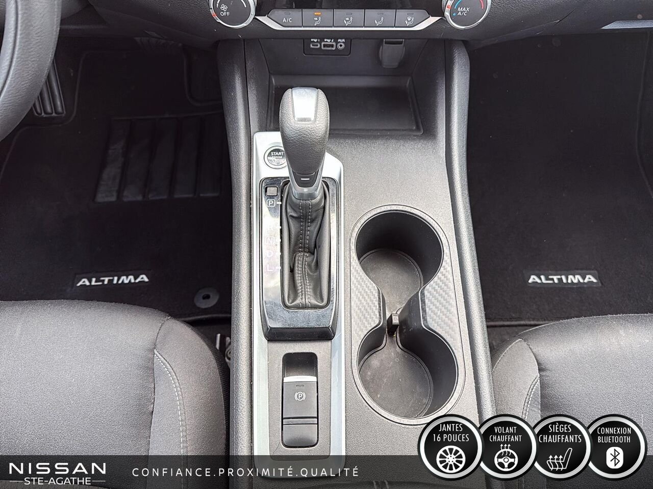 2025 Nissan Altima AWD | DÉRAREUR À DISTANCE | CARPLAY | UN SEUL PROPRIÉTAIRE Black Saint-Jérôme - photo #12