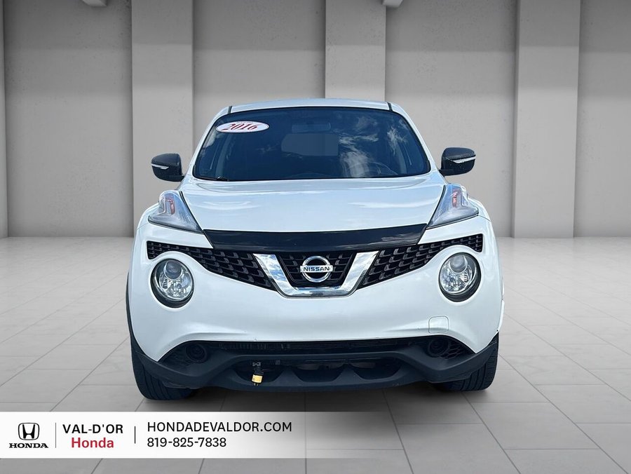 Nissan JUKE CVT familiale 5 portes traction intégrale SV 2016 2016 Blanc