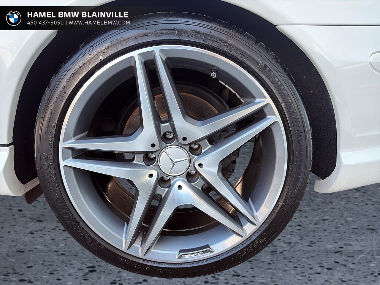 Mercedes-Benz Classe-CLK 2 portes Cabriolet, 3,5 L 2009 Blanc Blainville - photo #6