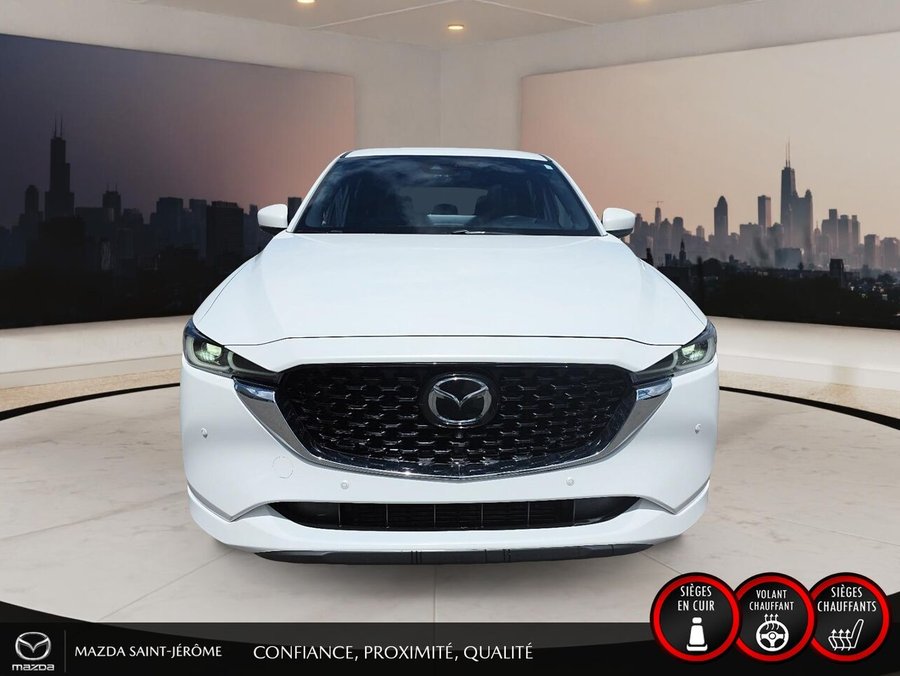Mazda CX-5 Signature | AWD | TOIT OUVRANT | CUIR | 2022 Blanc