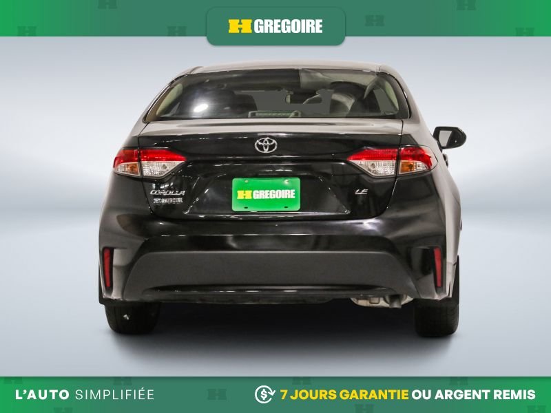 Toyota Corolla 821921 | LE AUTO AC TOIT NAV MAGS GR ELECT CAM RECUL BLEUTO 2022 Noir Laval - photo #7