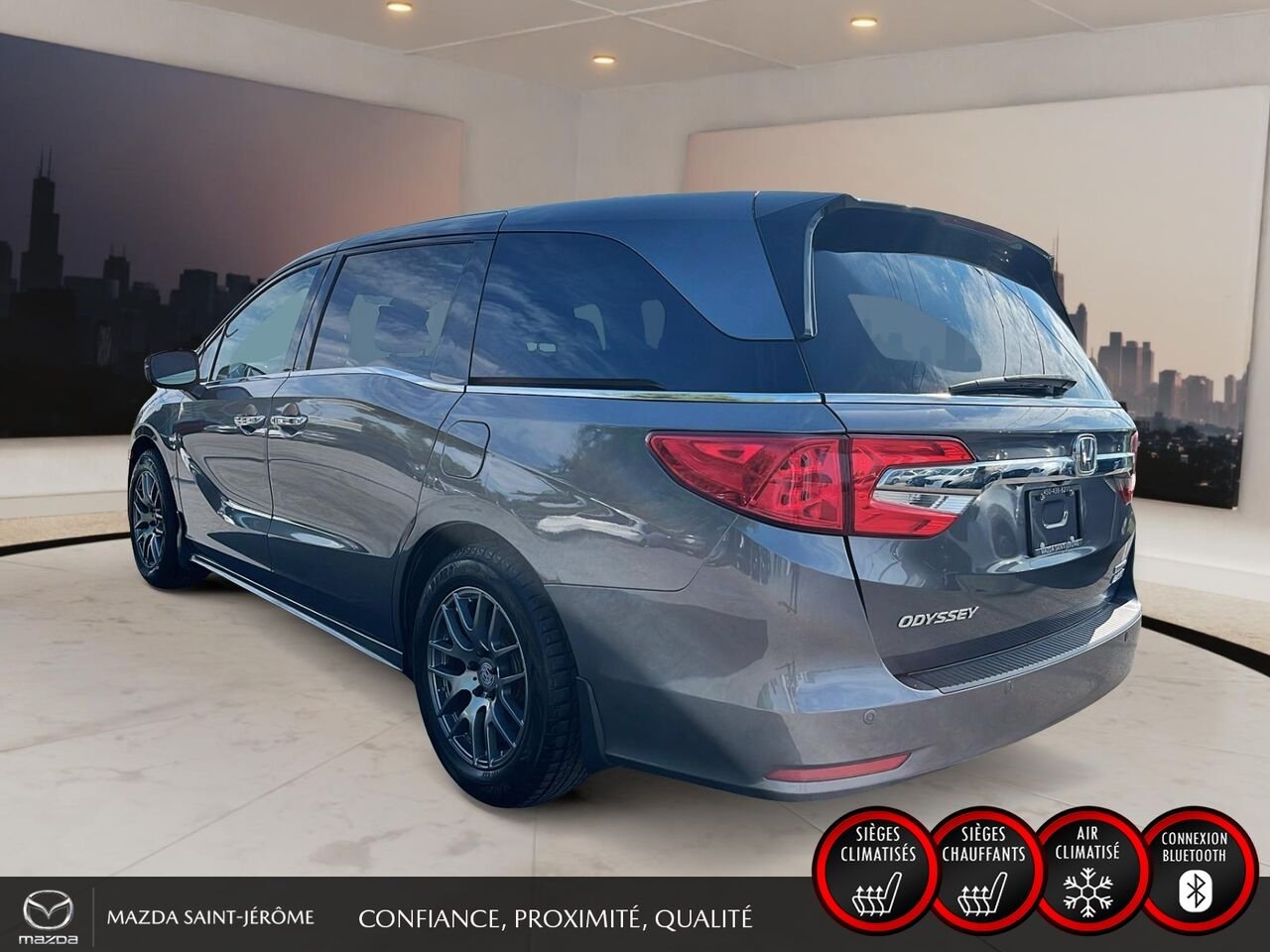 2018 Honda Odyssey Grey Saint-Jérôme - photo #9