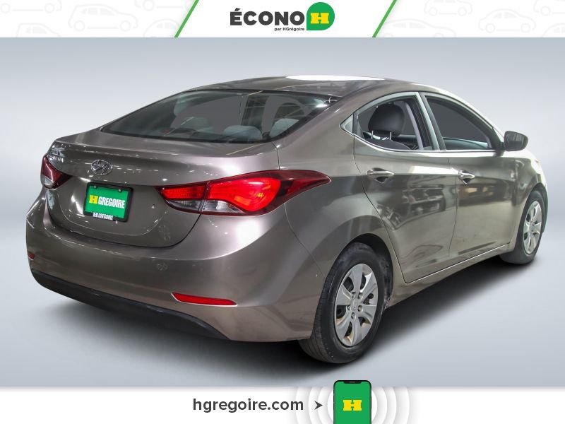 Hyundai Elantra 730686 | L+ AUTO A/C GR ELECT 2016 Gris Laval - photo #6