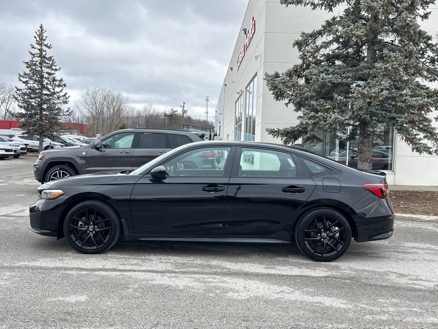 Honda Civic Sedan Hybrid 2025 2025 Noir