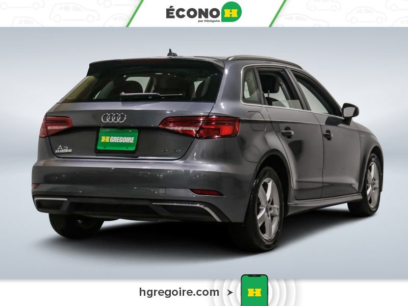 Audi A3 722984A | E-TRON A/C CUIR GR ELECT MAGS 2017 Gris Laval - photo #7