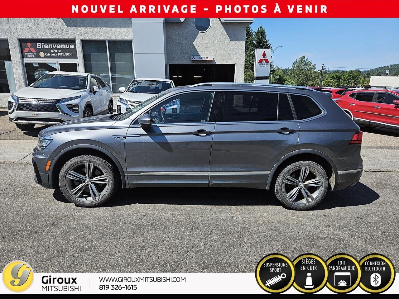 2021 VOLKSWAGEN TIGUAN Grey Sainte-Agathe-des-Monts - photo #2