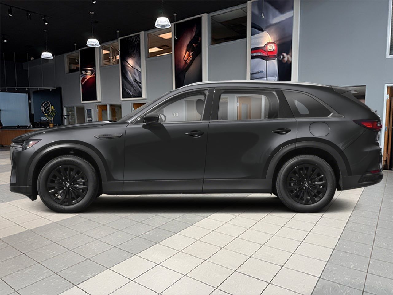2026 MAZDA CX-90 MHEV Machine Grey Metallic Notre-Dame-des-Prairies - photo #2