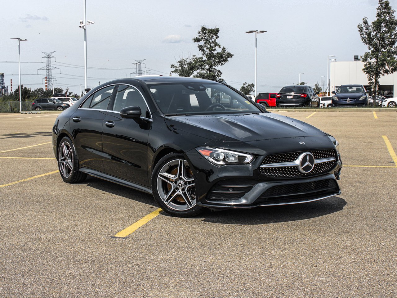 2020 Mercedes-Benz CLA CLA 250 4MATIC Coupe Black Sherwood Park - photo #1