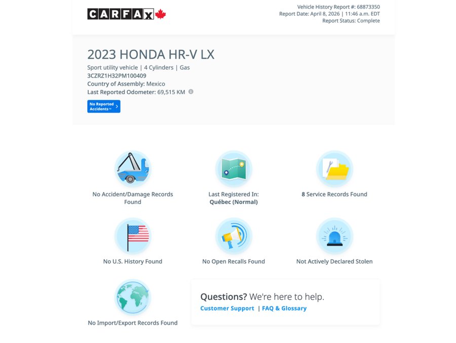 2023 Honda HR-V 2023 White