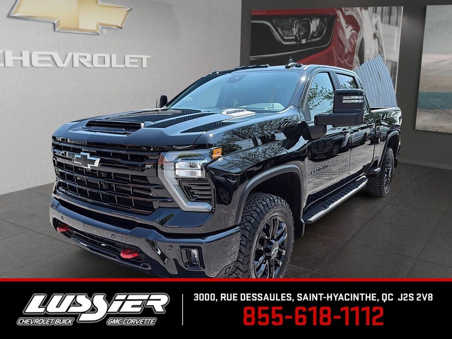 Chevrolet Silverado 2500HD LT cabine multiplace 4RM 159 po 2026 NOIR