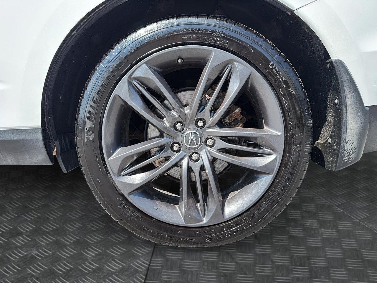 2021 Acura RDX VIN 5J8TC2H60ML801025 White Baie-Comeau - photo #7