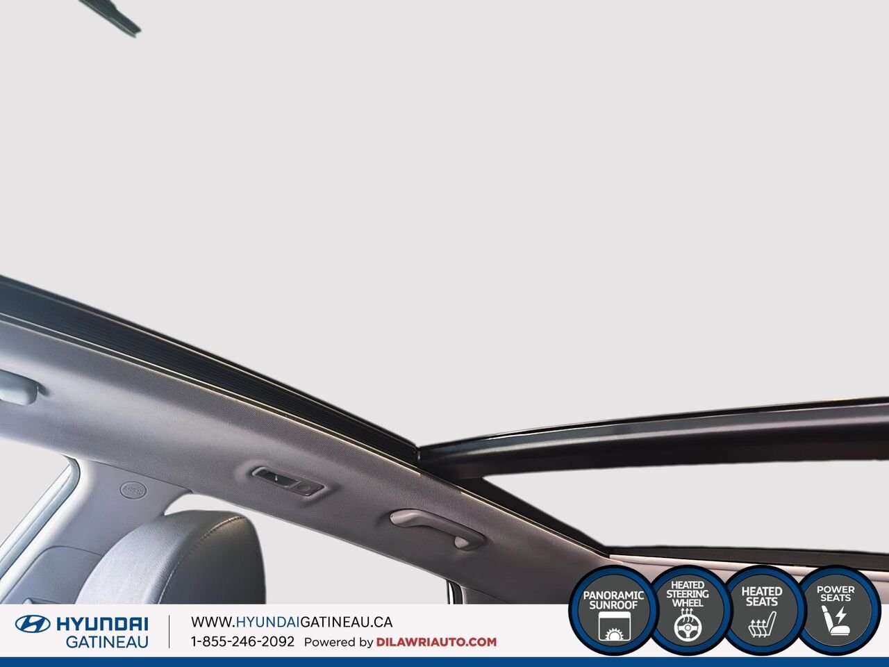 Hyundai Tucson Luxe TI *** air climatiser ,toit ouvrant , cuir *** 2019 Blanc Ottawa & Gatineau - photo #16