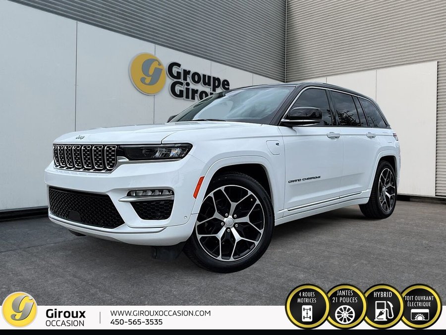 2022 JEEP GRAND CHEROKEE SUMMIT 4XE Summit Reserve 4x4 White