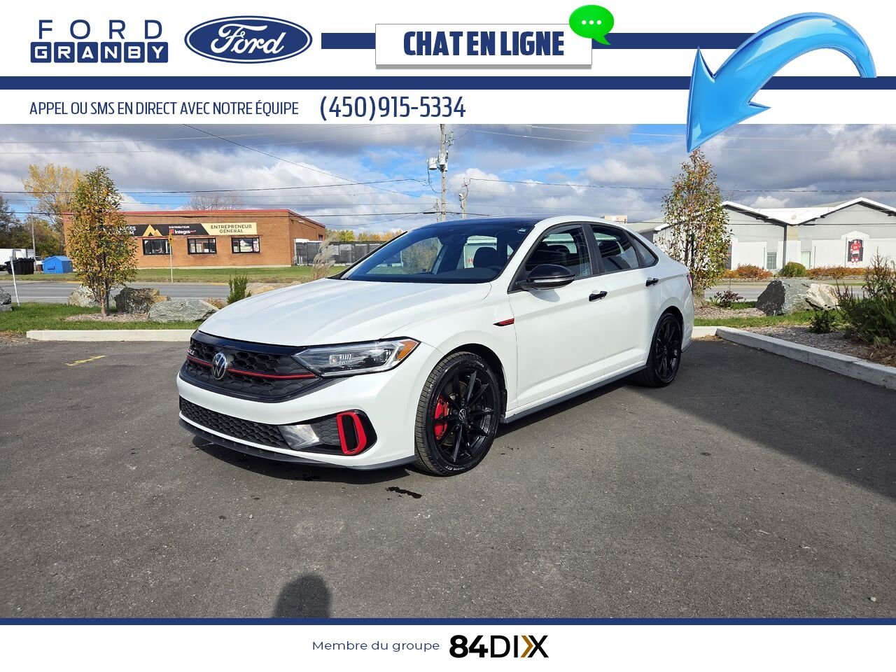 2024 Volkswagen Jetta GLI White Granby - photo #2