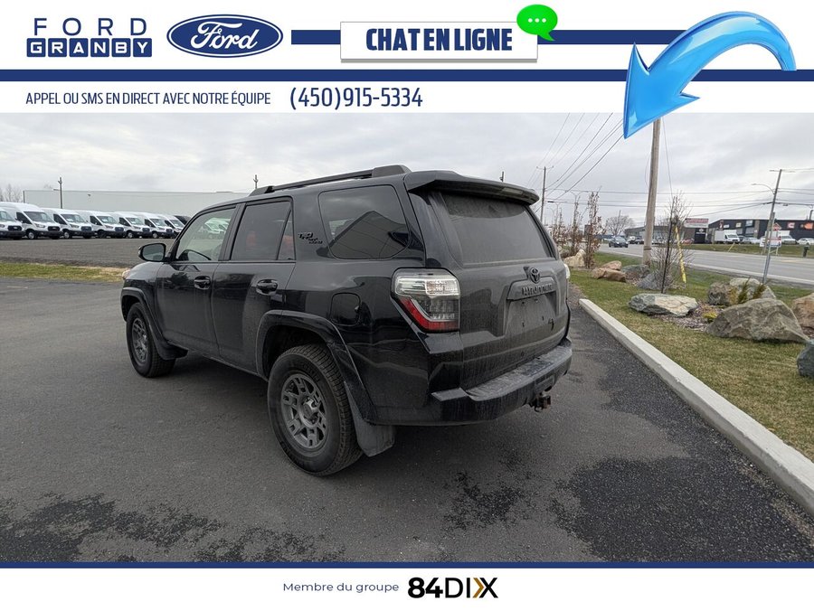 Toyota 4Runner TRD OffRoad, Toit ouvrant 4 roues motrices, Cuir 2021 Noir