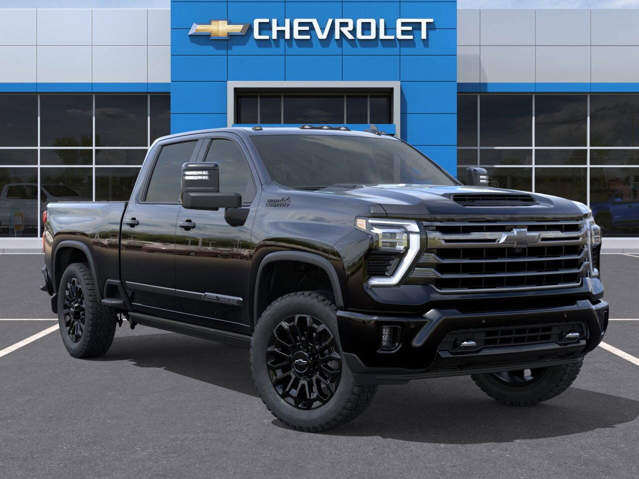 Chevrolet Silverado 2500HD High Country cabine multiplace 4RM 159 po 2025 NOIR Gatineau - photo #6