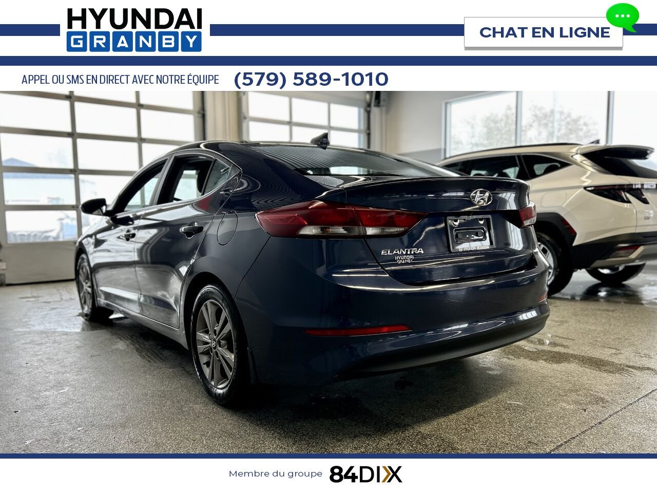 2018 Hyundai Elantra Blue Granby - photo #4
