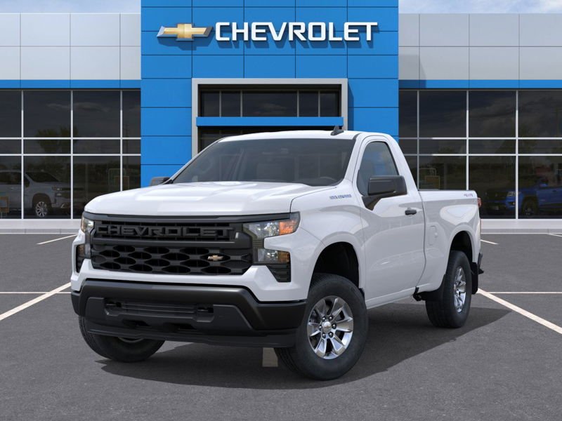 CHEVROLET Silverado 1500 WT cabine classique 4RM 126 po 2026 Blanc sommet Ottawa & Gatineau - photo #5