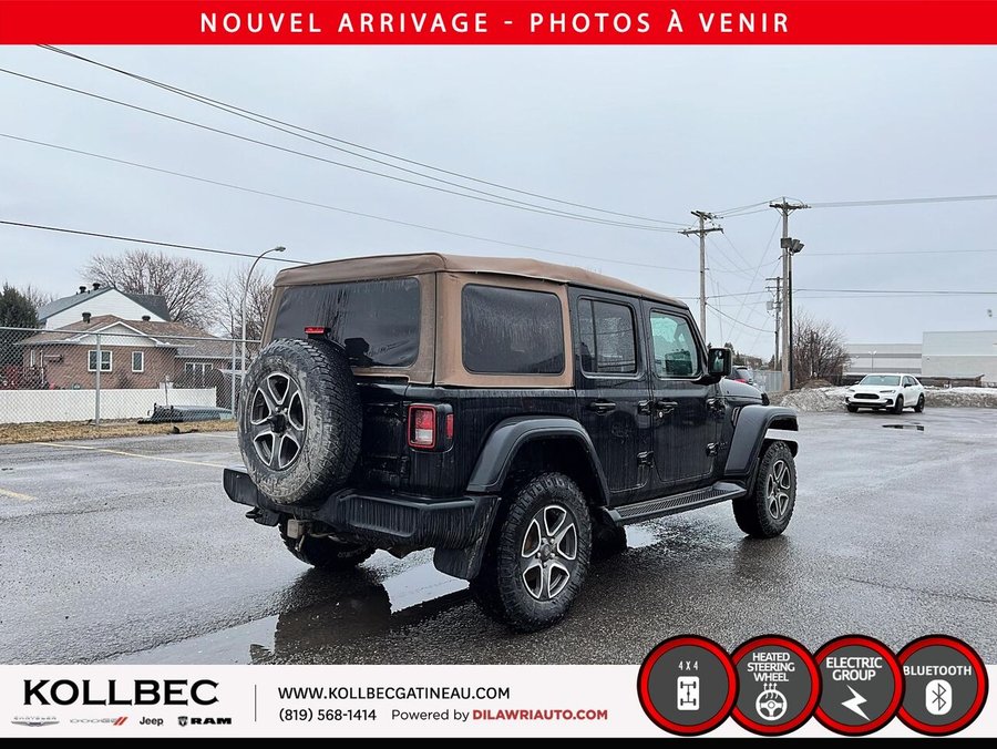 JEEP WRANGLER UNLIMITED *** BAS KILOMÉTRAGE *** 2020 Noir