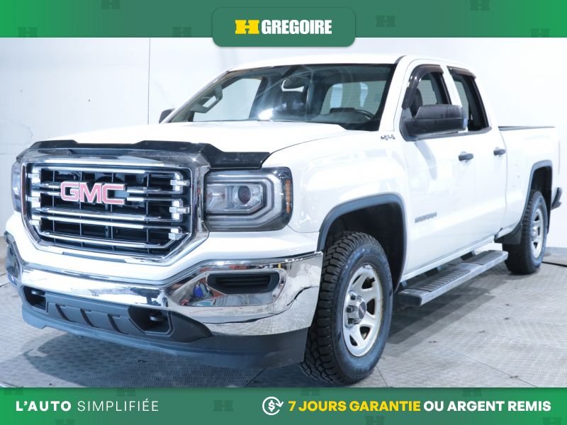 GMC Sierra 820777 | 4WD Double Cab AUTO AC GR ELEC CAM RECULE BLUETOOT 2019 Blanc Laval - photo #2