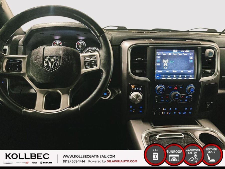 Ram 1500 *** AIR SUSPENSIONS + TOIT + NAVIGATION *** 2018 Blanc