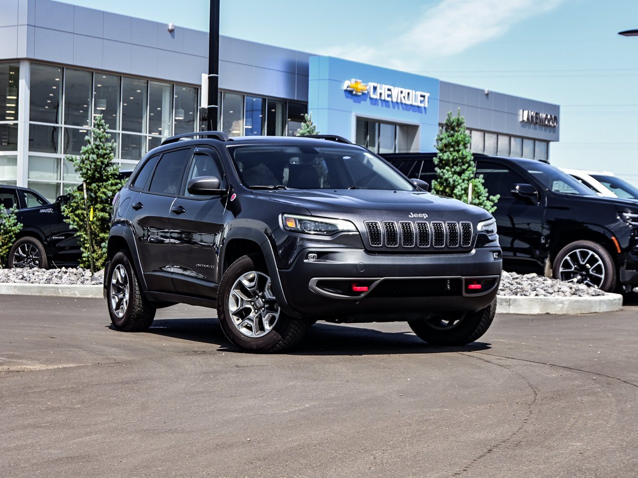 2020 Jeep Cherokee Trailhawk 4x4 Grey Sherwood Park - photo #1