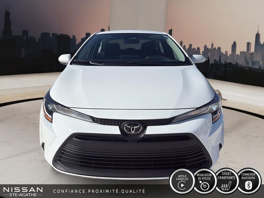 Toyota Corolla LE | ECRAN 8PO | SIEGES CHAUFF. | CVT 2024 Blanc