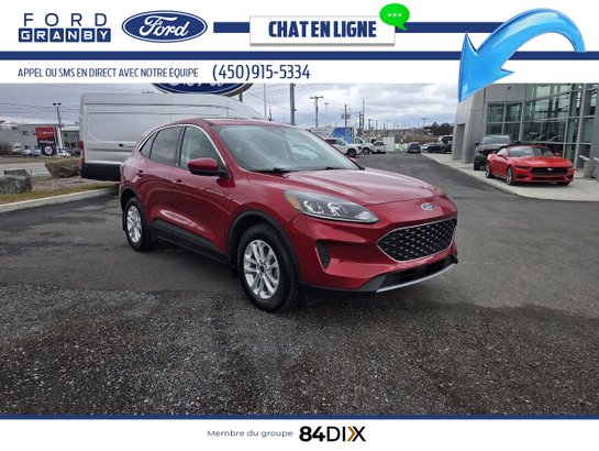 Ford Escape SE hybride TI/AWD 2021 Rouge