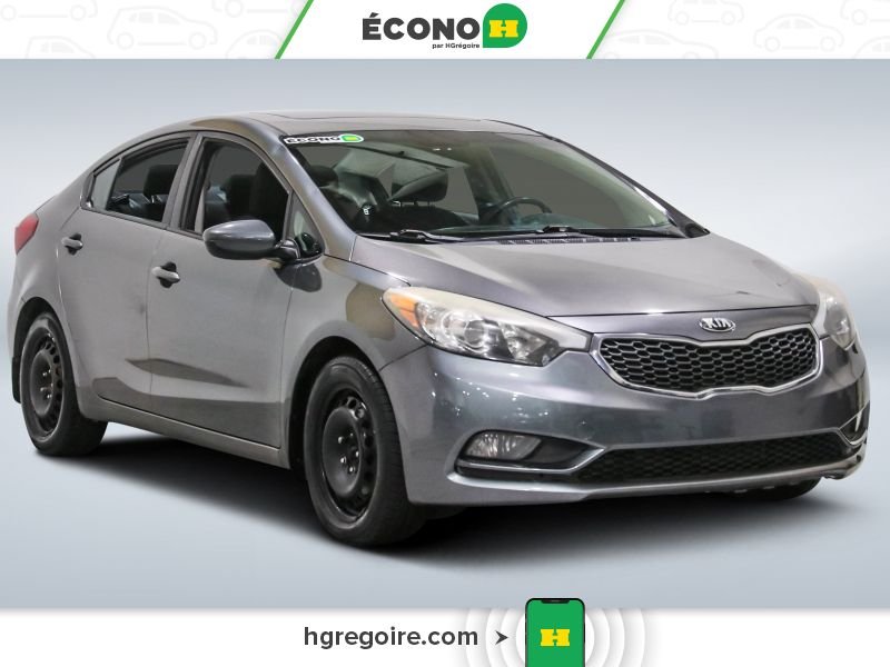 Kia Forte 821159 | LX+ AUTO A/C GR ELECT TOIT BLUETOOTH 2016 Gris Laval - photo #0