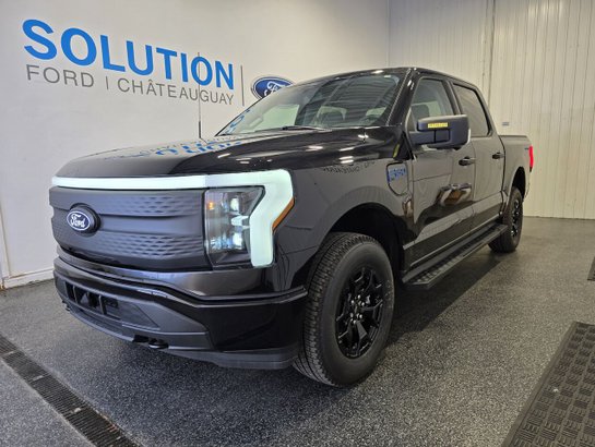 2025 Ford F-150 Lightning F-150 LIGHTNING Agate Black Metallic