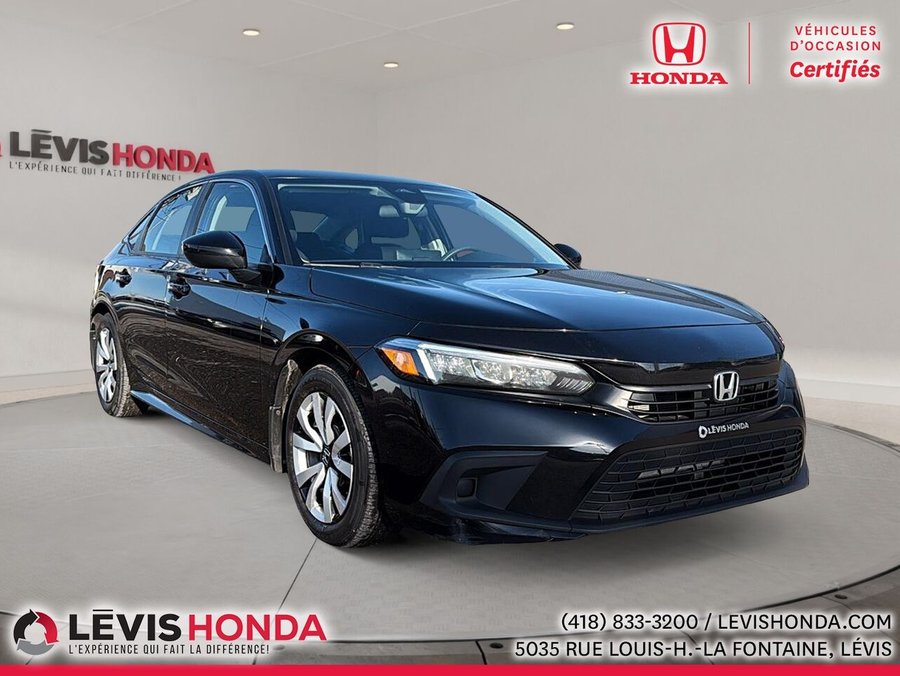 2022 Honda Civic LX 2022 Black