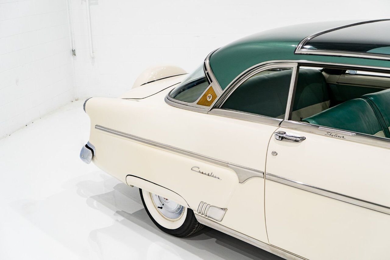 Ford Crestline Skyliner rare glass top long term ownership 1954 Blanc Montréal - photo #6