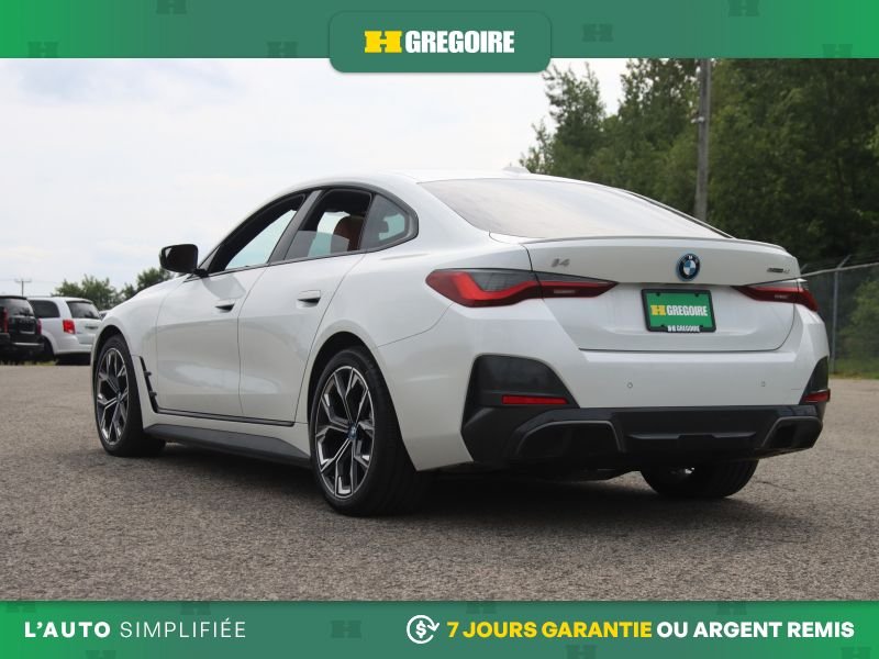 2022 BMW i4 White Laval - photo #5